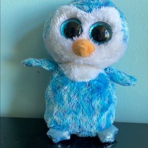 Ty big eye stuffed penguin